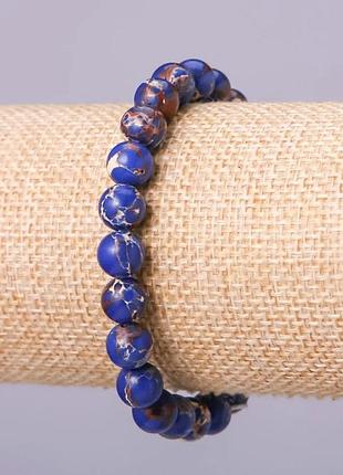 Браслет из камня варисцит