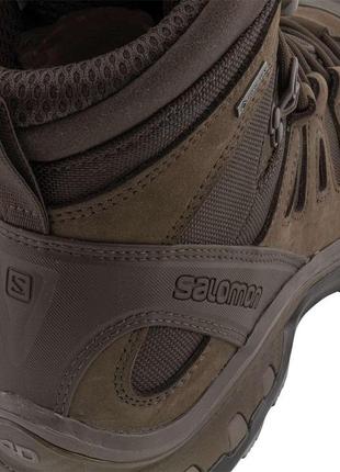 Ботинки  salomon quest 4d gtx forces 2 dark brown (оригинал!!!)4 фото