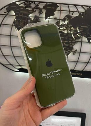 Чехол silicone case с микрофиброй для iphone 12 pro max,чехол для айфон 12 про макс