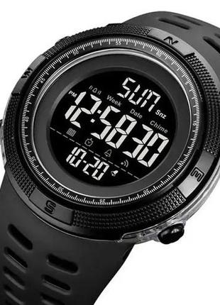 Модные мужские часы skmei 2070bk black | водонепроницаемые мужские часы | часы ik-217 армейские оригинал