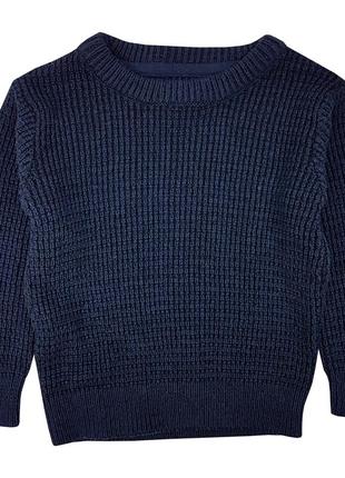 Стильный темно - синий джемпер для мальчика 1 - 1,5 года, р. 86, primark
