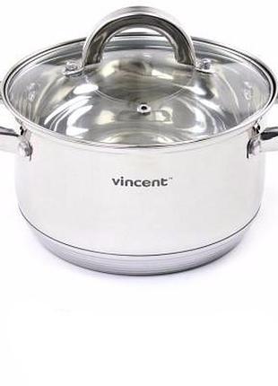 Кастрюля vincent vc-3167-16 16 см 1.9 л