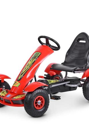 Велокарт дитячий bambi kart m 1450-3 ручне гальмо