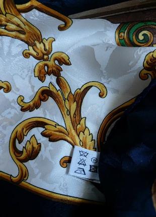Красивый шелковый платок,италия6 фото