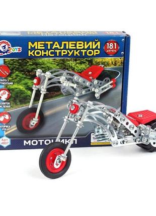 Конструктор металевий "мотоцикл технок", арт. 4807