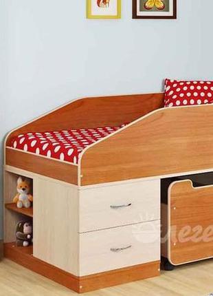 Детская двухъярусная кровать чердак дмо 69