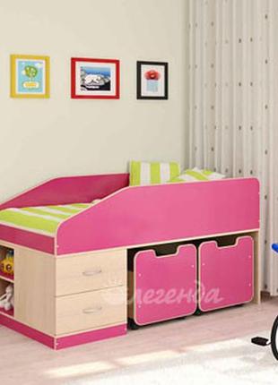 Детская двухъярусная кровать чердак дмо 69