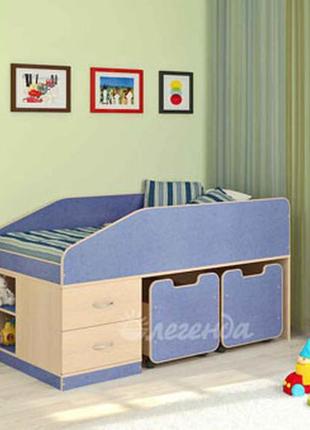 Детская двухъярусная кровать чердак дмо 69