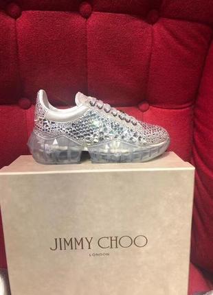 Кросівки jimmy choo swarovski4 фото