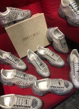 Кросівки jimmy choo swarovski9 фото