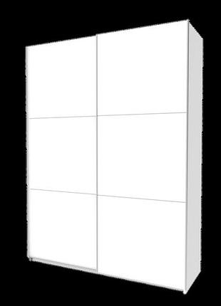 Шкаф купе doros g-caiser белый 2 дсп / 3 части 180х60х240 (42002108)