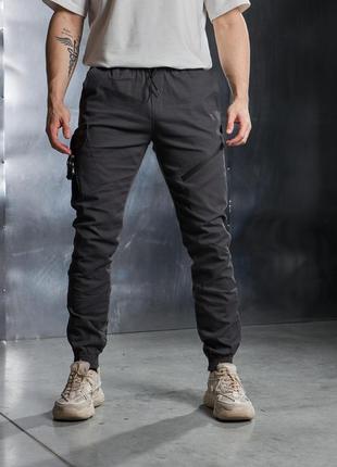 Брюки карго мужские, базовые брюки1 фото