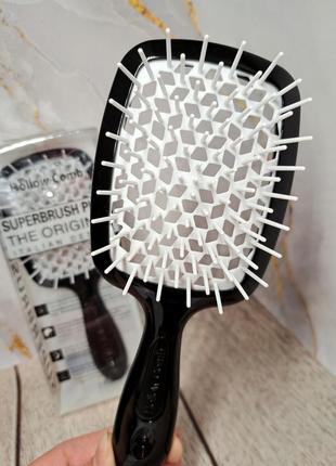 Розчіска для волосся superbrush plus hollow comb, з логотипом