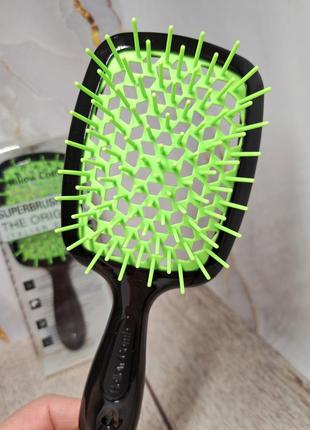 Расческа для волос superbrush plus hollow comb, с логотипом