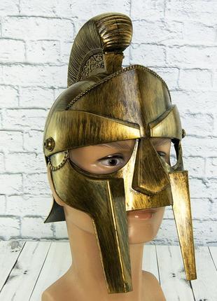 Шлем гладиаторский максимус (золото)