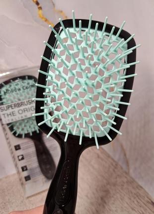 Розчіска для волосся superbrush plus hollow comb, з логотипом