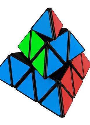 Кубик рубика пирамидка мефферта карбон (черная )2 фото