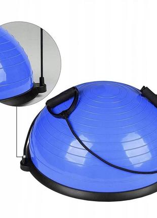 Балансувальна платформа springos bosu ball 57 см bt0001 blue3 фото