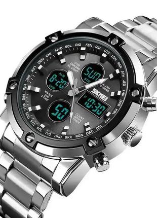 Наручний годинник skmei електронний skmei 1389sibk, годинник армійський скмей, годинник px-772 скмей чоловічий