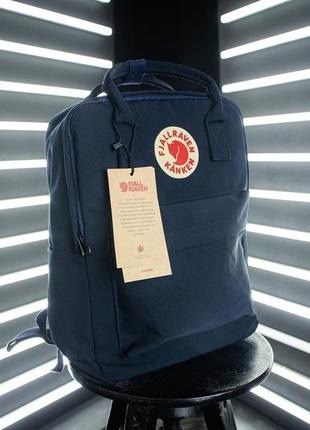Рюкзак женский, мужской fjallraven kanken, синий (канкен, городской, спортивный ранец)1 фото