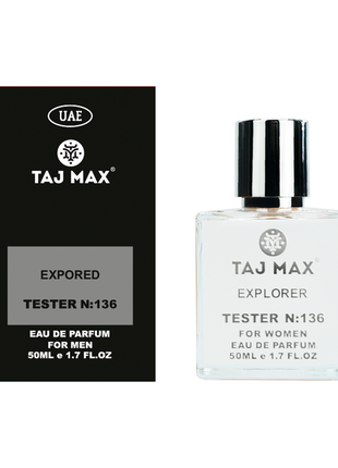 Taj max explorer 50ml 136 парфумована вода для чоловіків