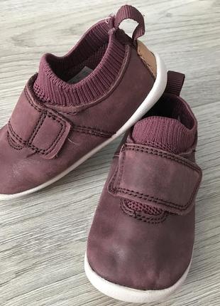 Ботиночки, кеды clarks, кожа