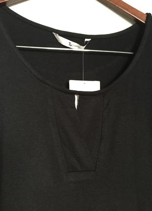 Лаконичная удлинённая блуза вискоза5 фото
