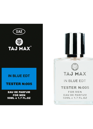 Taj max in blue edt 50 ml 005 парфюмированная вода для мужчин