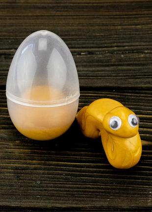 Антистрес жуйка для рук хендгам яйце з ароматом 15г (упак. 16шт)2 фото