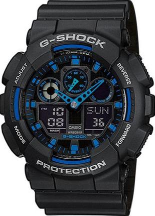Часы наручные casio g-shock ga-100-1a2 тактические