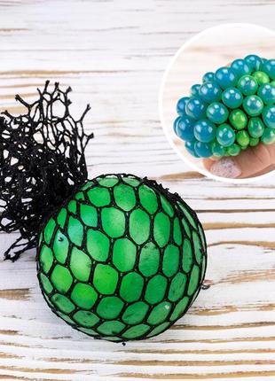 Игрушка антистресс стрессбол 6х6 (зеленая)