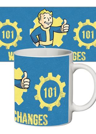 Чашка з принтом 63502 fallout