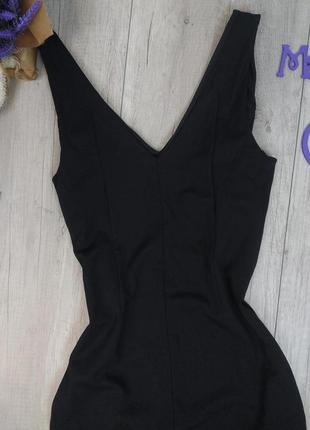 Женское платье amisu без рукавов черное размер xl (50)5 фото
