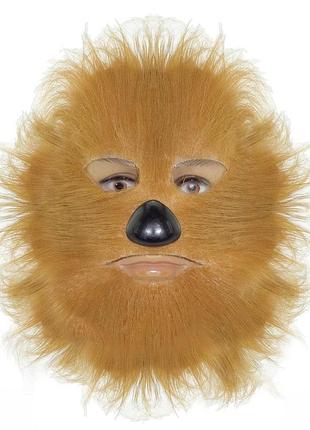 Маска хутряна чубакка (коричнева)