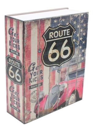 Книга сейф (24см) трасса 66