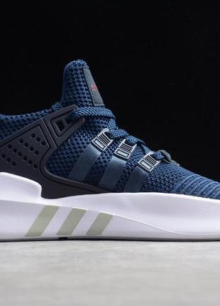 Кроссовки мужские adidas eqt equipment, синие (адидас ект, эквипмент, адидасы)2 фото