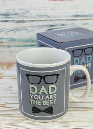 Кружка гигант dad you are the best3 фото