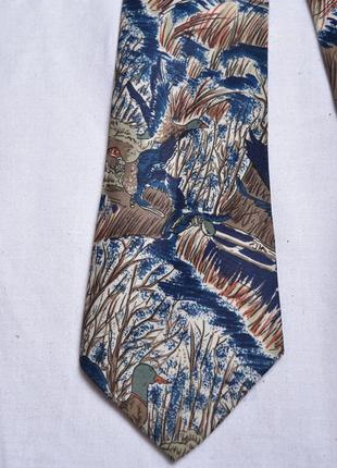 Галстук  silver city    с уточками