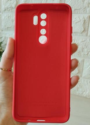 Яркий силиконовый чехол для xiaomi redmi note 8 pro мягкий с микрофиброй silicone cover full camera6 фото