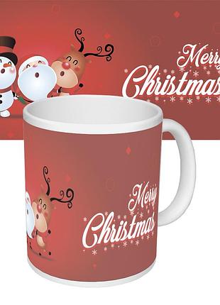 Чашка с принтом 63606 веселого рождества