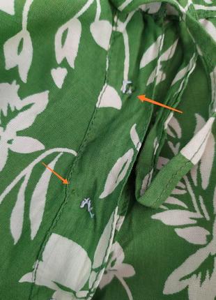 Яркая длинная вискозная юбка с боковыми разрезами, цветы, тонкая штапельная вискоза, snap7 фото