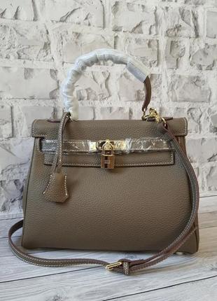 Жіноча сумка в стилі hermes kelly 281 фото