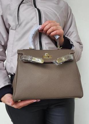 Жіноча сумка в стилі hermes kelly 283 фото