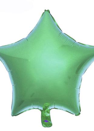 Шарик (45см) звезда морской зеленый