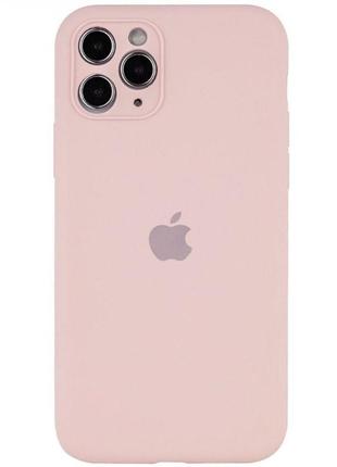 Чохол silicone case square full camera для iphone x/xs колір 38.shiny pink