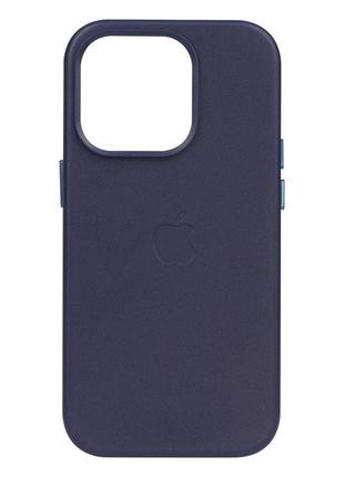 Чехол для iphone 14 pro leather case цвет canary yellow5 фото