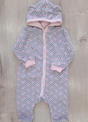 Флисовый человечек 6 мес.