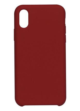 Чохол для iphone x для iphone xs soft case колір 31 china red