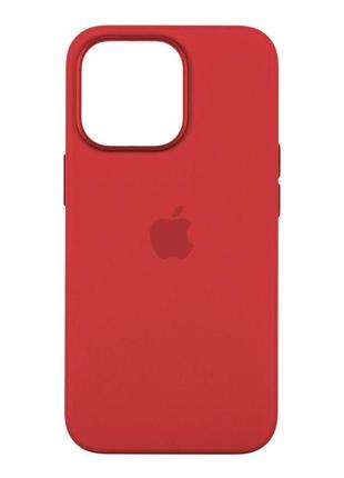 Чехол original silicone+magsafe для iphone 13 pro цвет 4, red