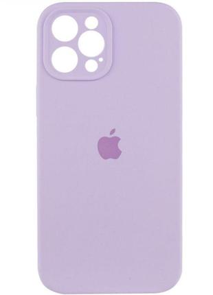 Чехол для iphone xr silicone case square full camera цвет 05 lilac